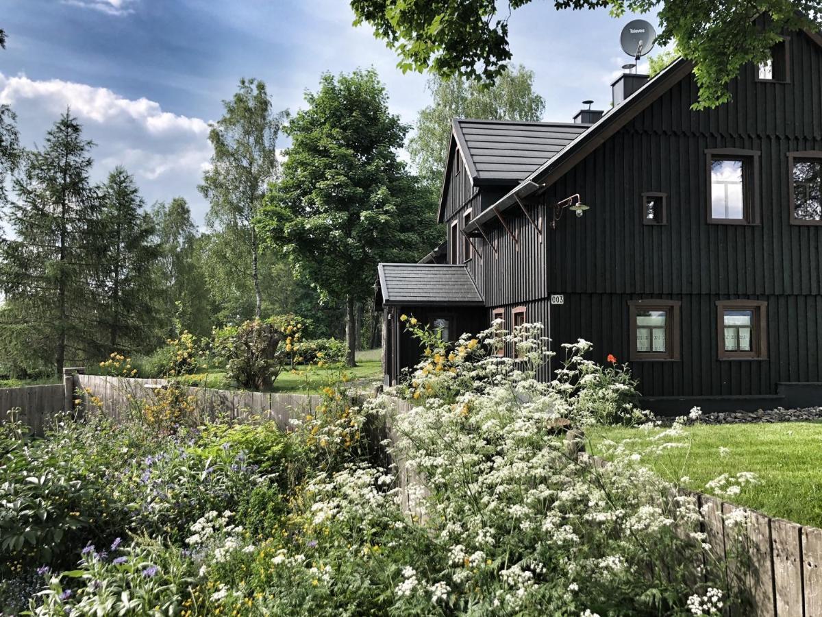 Ferienhaus Berghuette Vogtland In Klingenthal Villa Esterno foto