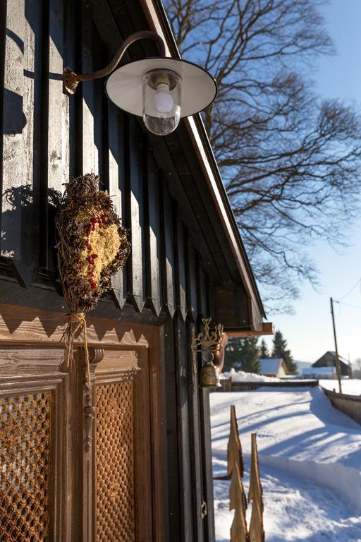 Ferienhaus Berghuette Vogtland In Klingenthal Villa Esterno foto