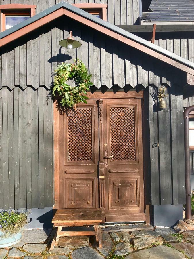 Ferienhaus Berghuette Vogtland In Klingenthal Villa Esterno foto